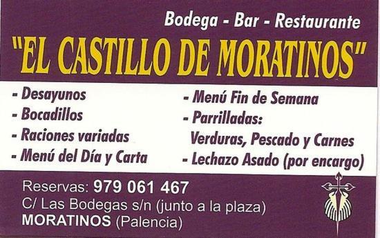 El Castillo De Moratinos מראה חיצוני תמונה